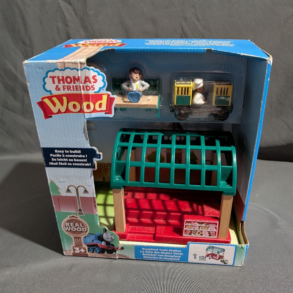 Thomas And Friends Wood Knapford Train Station Wooden Railway